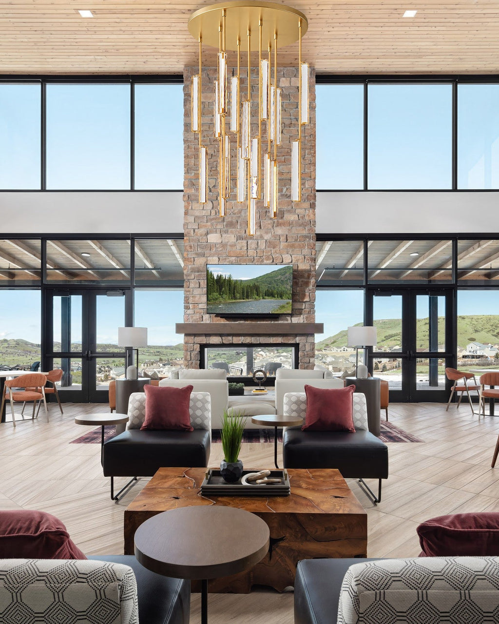 Audocon Crystal Round Chandelier
