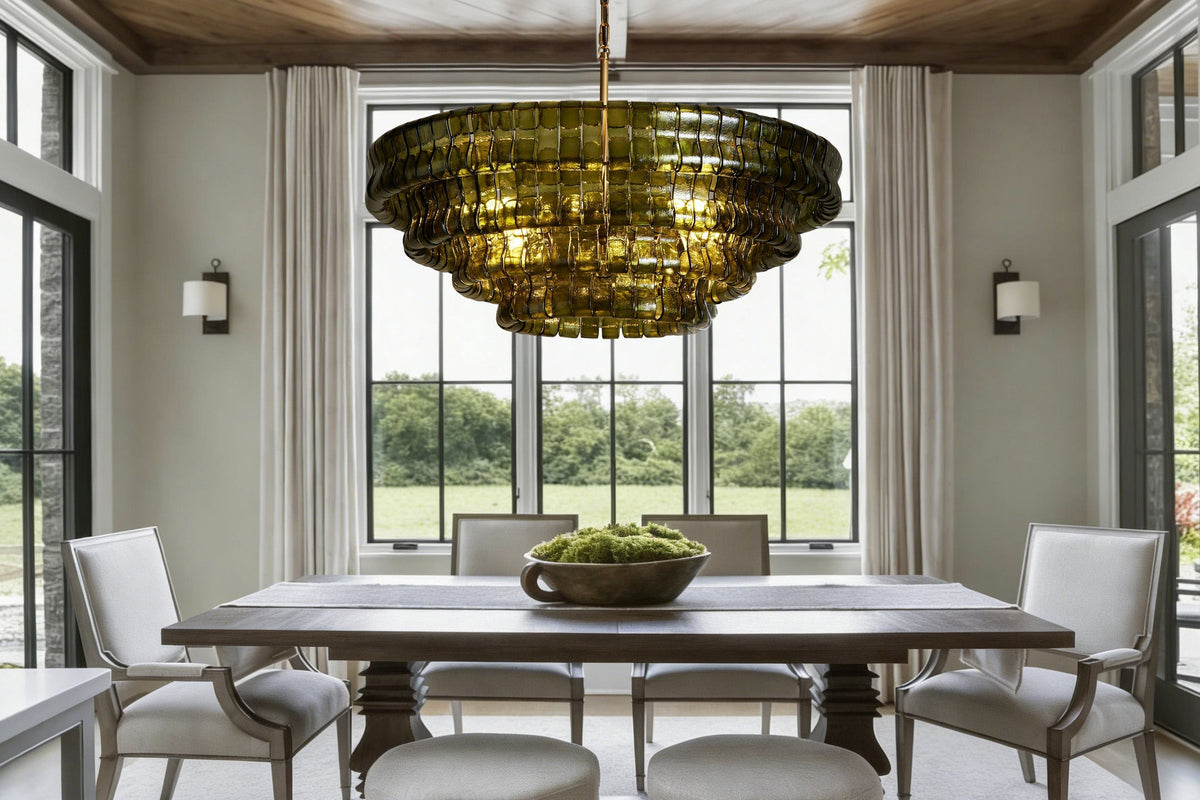 Ghiaccio Round Chandelier