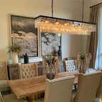 1920s Diomond Rectangular Chandelier