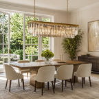 1920s Diomond Rectangular Chandelier