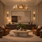 Hadilor Crystal Round Chandelier