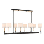 Modern Franconia 8 Light Linear Pendant Fixture