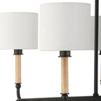 Modern Franconia 8 Light Linear Pendant Fixture