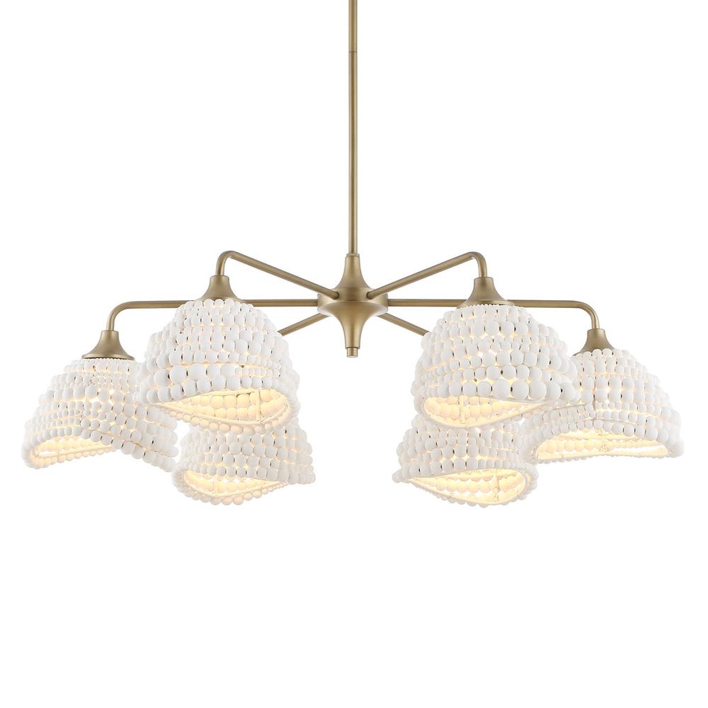 Aurelion Biddeford 6 Light Beaded Pendant
