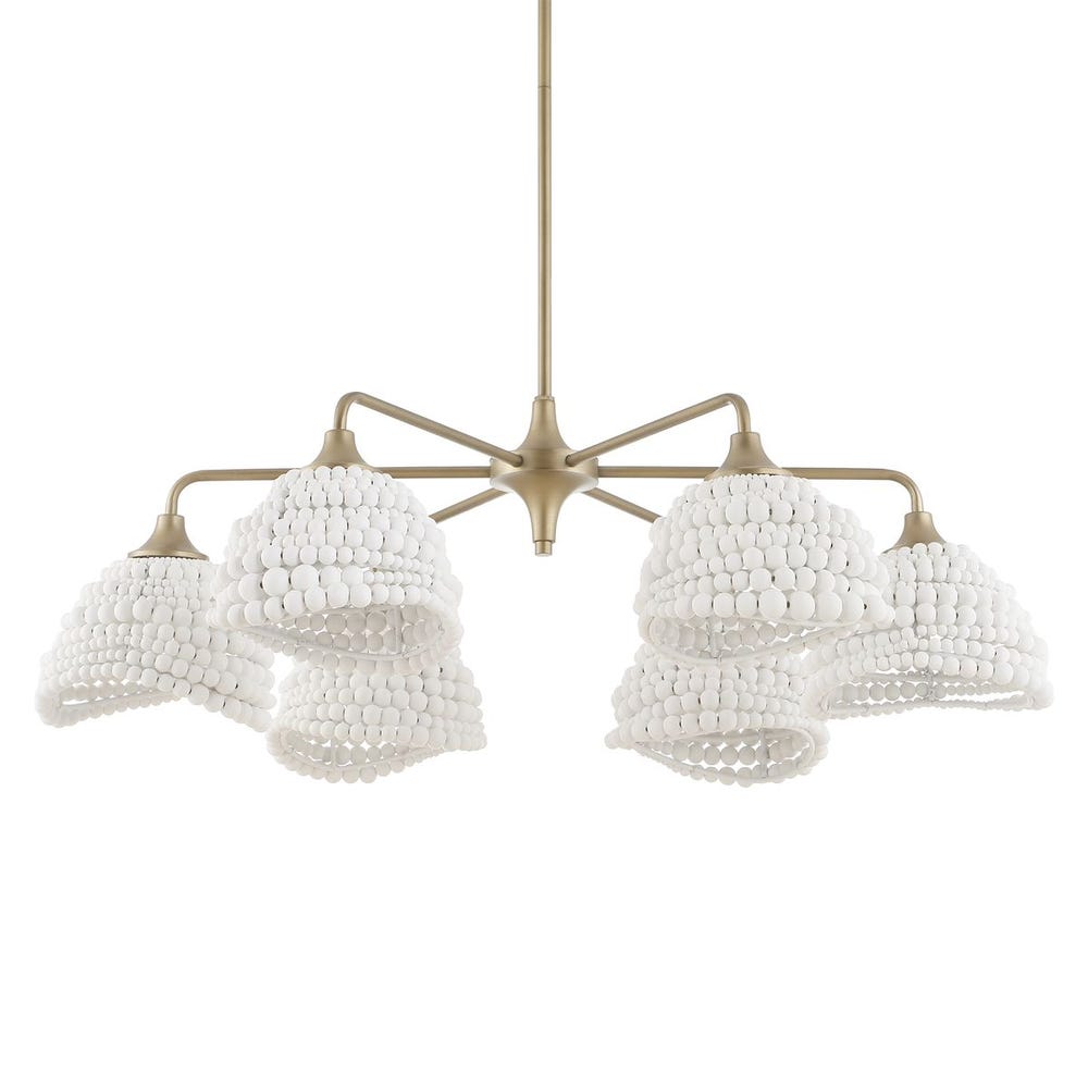 Aurelion Biddeford 6 Light Beaded Pendant
