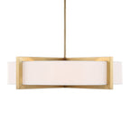 Aurelion Cresson 4 Light Linen Pendant