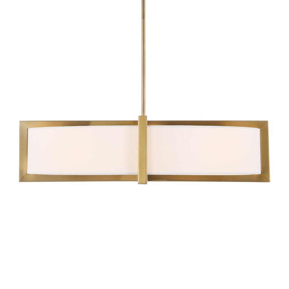 Aurelion Cresson 4 Light Linen Pendant