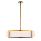 Aurelion Cresson 4 Light Linen Pendant