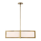 Aurelion Cresson 4 Light Linen Pendant