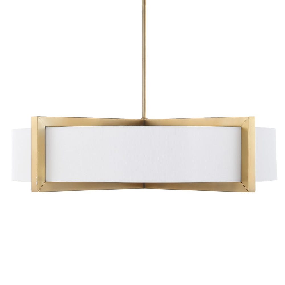 Aurelion Cresson 4 Light Linen Pendant