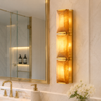 Hadilor Calcite Triple Sconce