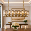 Hadilor Crystal Rectangular Chandelier