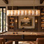 Hadilor Calcite Rectangular Chandelier
