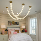X-Pearl Necklace Chandelier
