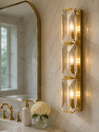 Hadilor CRYSTAL TRIPLE SCONCE