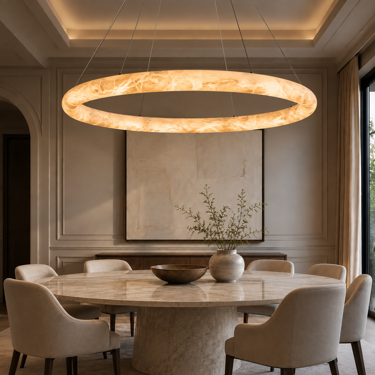 Halima Halo Chandelier