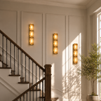 Hadilor Calcite Triple Sconce