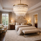 Cirbos Three-Tier  Round Chandelier