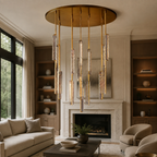 Audocon Crystal Round Chandelier
