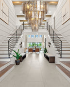 Lakkida Glass Tiered Gold Chandelier for Foyer, Living Room, Entryway