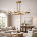 Racerret Round Chandelier