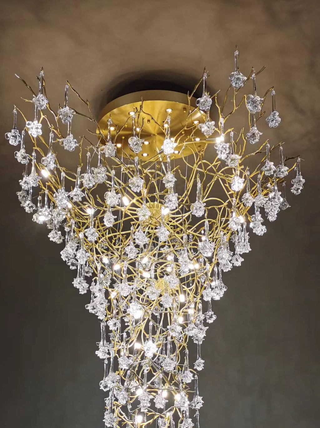 Large Branch Chandelier For High Ceiling