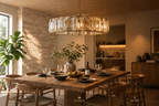 Hadilor Crystal Round Chandelier