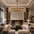 Arcuphoe Led Round Chandelier