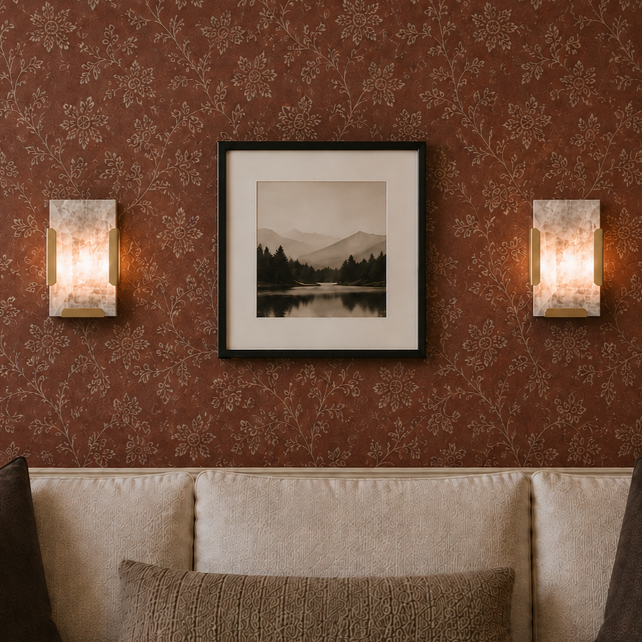 Hadilor Calcite Sconce