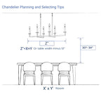 Ghiaccio Clear Class Oval Chandelier