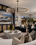 Arcuphoe Led Round Chandelier