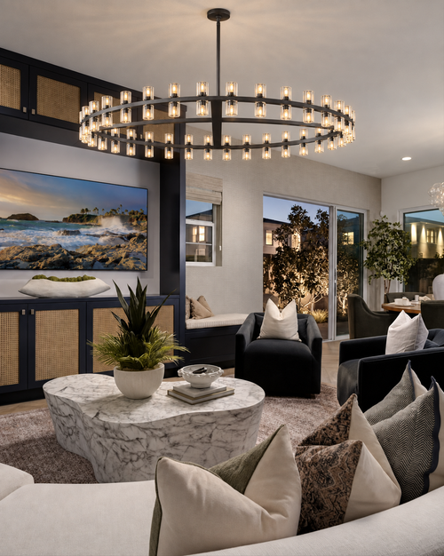 Arcuphoe Led Round Chandelier