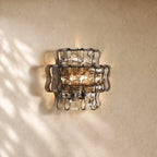 Ghiacci Glass Wall Sconce
