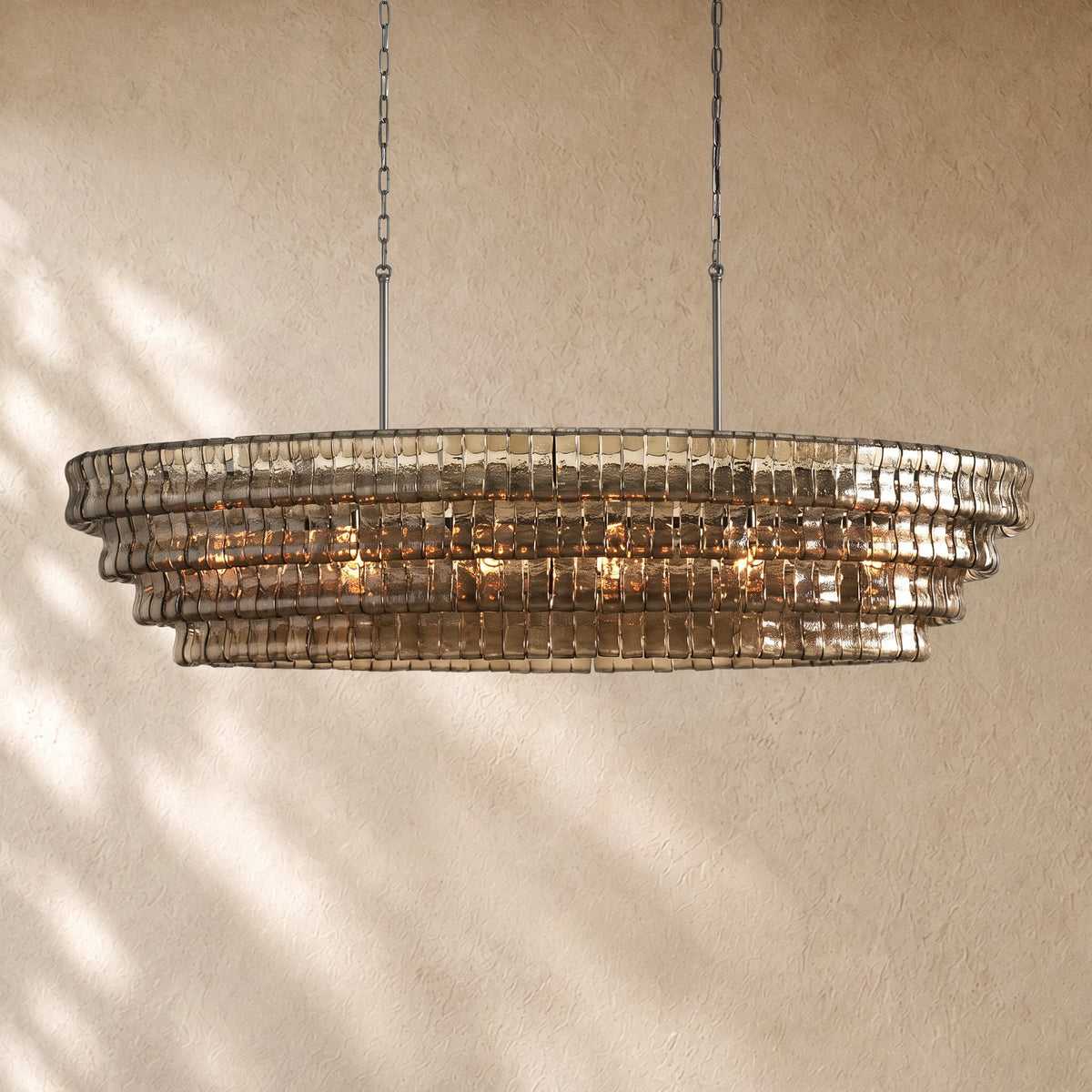 Ghiacci Oval Chandelier