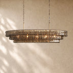 Ghiacci Oval Chandelier