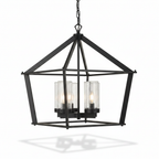 Evanston 4-Light Indoor Outdoor Lantern Pendant