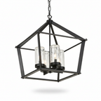 Evanston 4-Light Indoor Outdoor Lantern Pendant