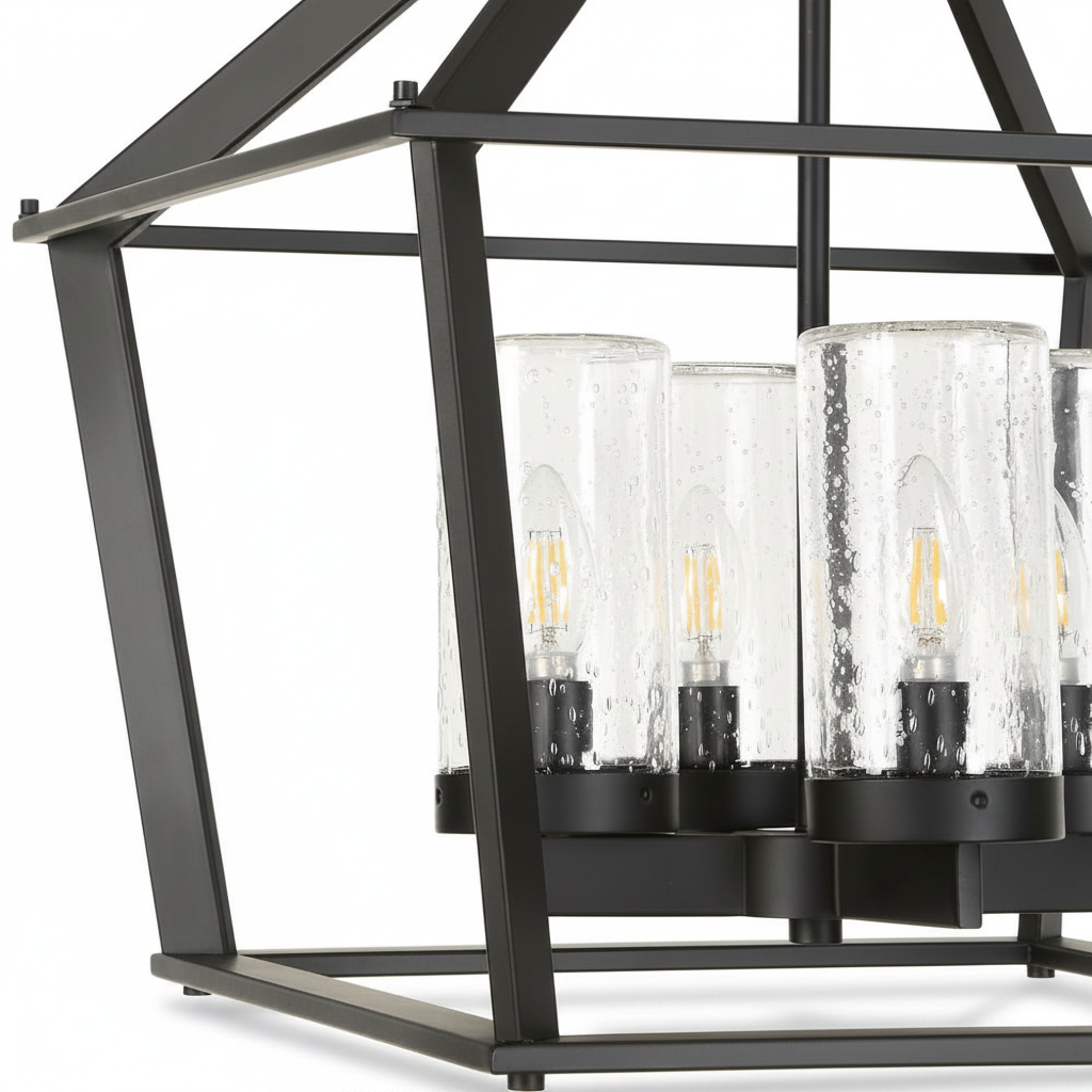 Evanston 4-Light Indoor Outdoor Lantern Pendant