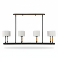 Modern Franconia 8 Light Linear Pendant Fixture