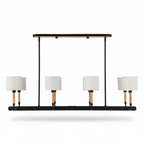 Modern Franconia 8 Light Linear Pendant Fixture