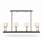 Modern Franconia 8 Light Linear Pendant Fixture