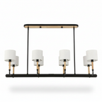 Modern Franconia 8 Light Linear Pendant Fixture