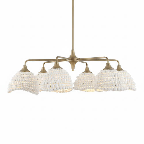 Aurelion Biddeford 6 Light Beaded Pendant