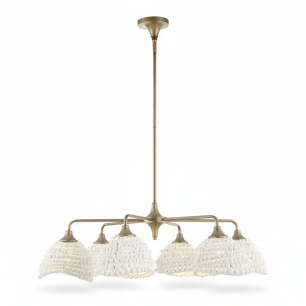Aurelion Biddeford 6 Light Beaded Pendant
