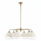 Aurelion Biddeford 6 Light Beaded Pendant