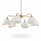 Aurelion Biddeford 6 Light Beaded Pendant