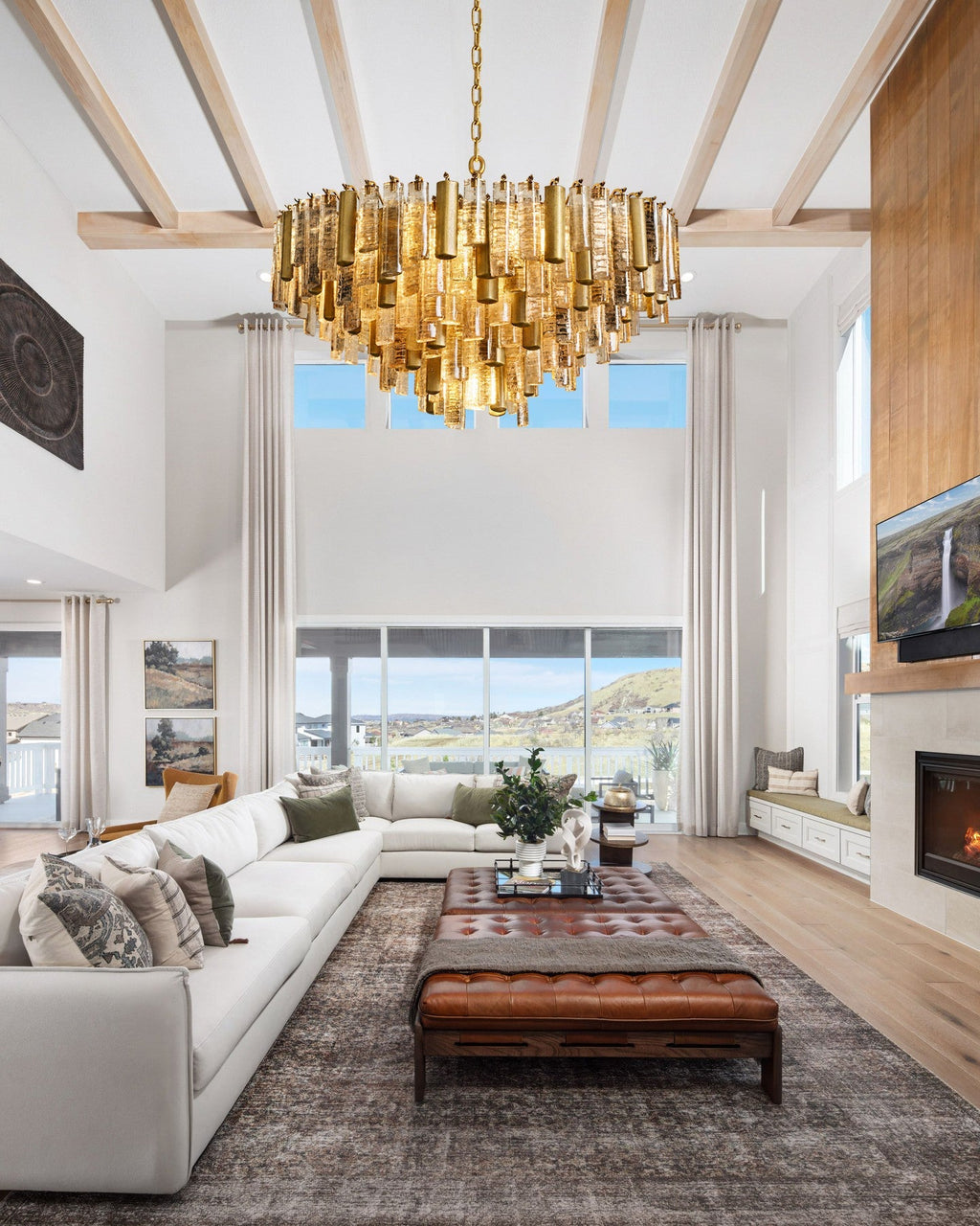 Neve Round Chandelier